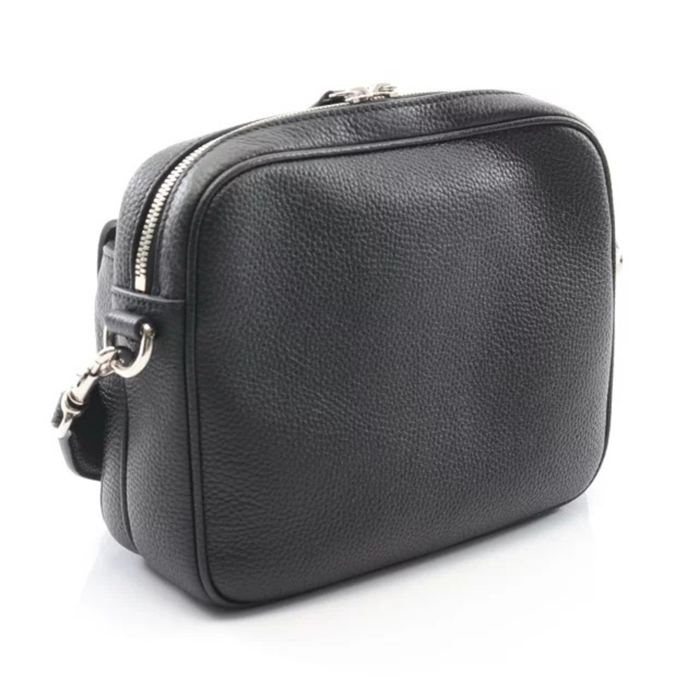 Gucci Web Black Stripe Shoulder Leather Bag
